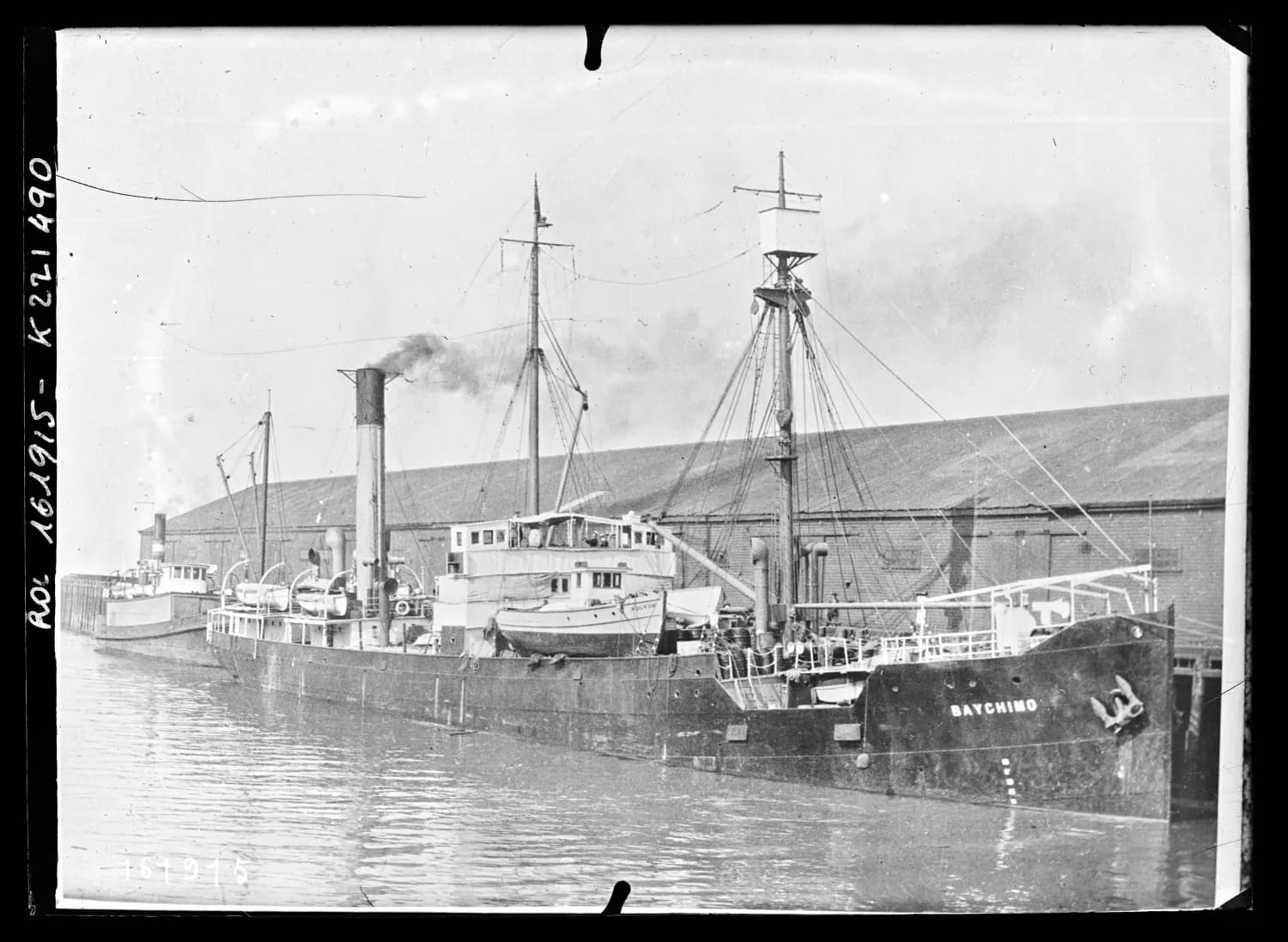 Baychimo in a French press photograph archived in 1932